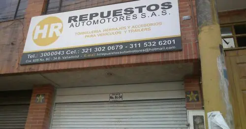 HR REPUESTOS AUTOMOTORES SA HR REPUESTOS AUTOMOTORES SA